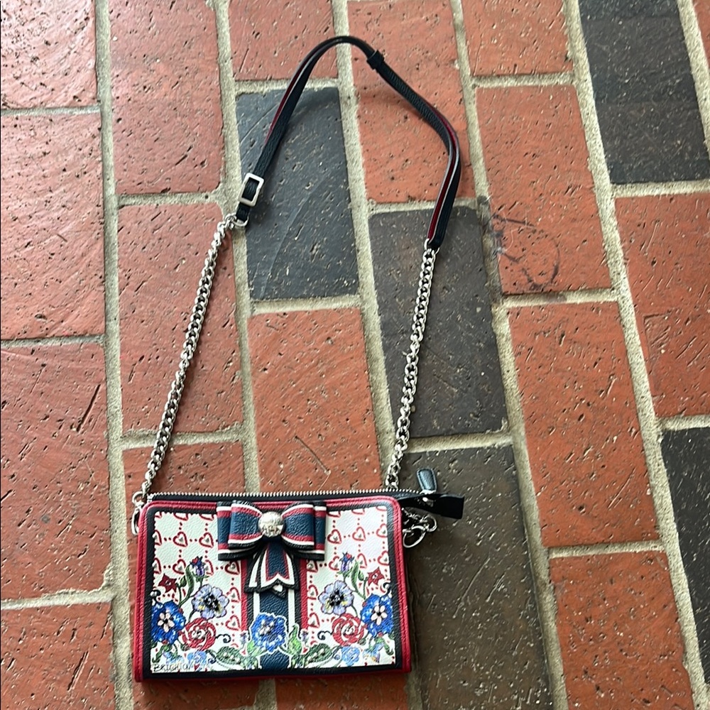 Floral Chain Strap Bag